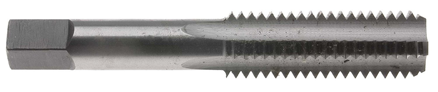 Bright Finish Plug Type 2 Flutes M2 x 0.4 Size Morse Cutting Tools 84864 Metric Spiral Point Taps High Speed Steel D3 Pitch Diameter