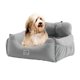 thumbnail image 3 of PORTULARIO DE COCHE DE PERRO SOFT CONFORTE COMPLETO ASIENTO ASIENTO ASIENTO ASIENTO DE ARMADA DE CARA DE ARMADA CASA GRIS 50X45X36CM Sunnimix Portadoras de asiento de coche, 3 of 8