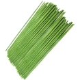 thumbnail image 1 of 100 cables de tallo floral, alambre de tallo floral verde para manualidades y arreglos florales de 14 pulgadas Adepaton WRJM-215, 1 of 7