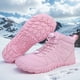 thumbnail image 4 of Zapatos Descalzos Felpa Botas Tobillo Minimalistas Caña Alta Nieve Descalzas Térmica Antideslizante para Senderismo Escalada, 4 of 9