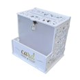thumbnail image 4 of Caja decorativa para tarjetas de boda, regalo reutilizable, caja de almacenamiento de recuerdos para centro de mesa de recepción de compromiso o, 4 of 8