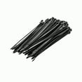 thumbnail image 3 of NavePoint 10 Inch Nylon UV Resistant Cable Wire Zip Tie 120 lbs - Black 300 Pack Lot Pcs Qty, 3 of 4