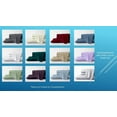 thumbnail image 6 of Full-XL Size Giza Sheets - Premium 400-Thread-Count Soft 100% Pure Giza Egyptian Cotton 4PC Bed Sheet Set, 15" Inches Deep Pockets - Light Blue, 6 of 7