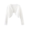 thumbnail image 1 of Manteau en Soie Glacée, Manches Longues Ouvert devant, Testé et Approuvé, 1 of 5