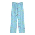 thumbnail image 5 of HXWCHs Girls Travel Pants Fashionable Comfortable Long Pants with Pockets Soft Casual Sleepwear for Everyday Wear 11-12Years Light Blue, 5 of 6