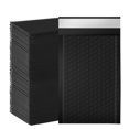 thumbnail image 1 of Bubble Mailers Dasen de 10 x 15 cm, 100 unidades, color negro, impermeable, 1 of 6
