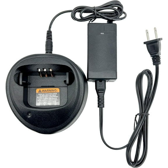 WPLN4138 WPLN4137BR Rapid Charger Compatible with Radio CP200 CP200D CP040 CP140 CP180 CP200XLS PR400 EP450 DEP450 GP3688 NNTN4496 NNTN4497 NNTN4970
