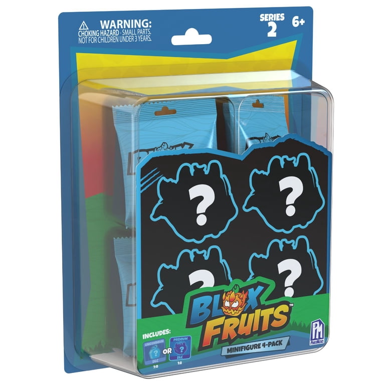 BLOX FRUITS Mystery Fruit Minifigure 4-Pack 1.5