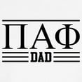 thumbnail image 3 of CafePress - Pi Alpha Phi Dad T Shirt - 100% Cotton Ringed T-Shirt, 3 of 4