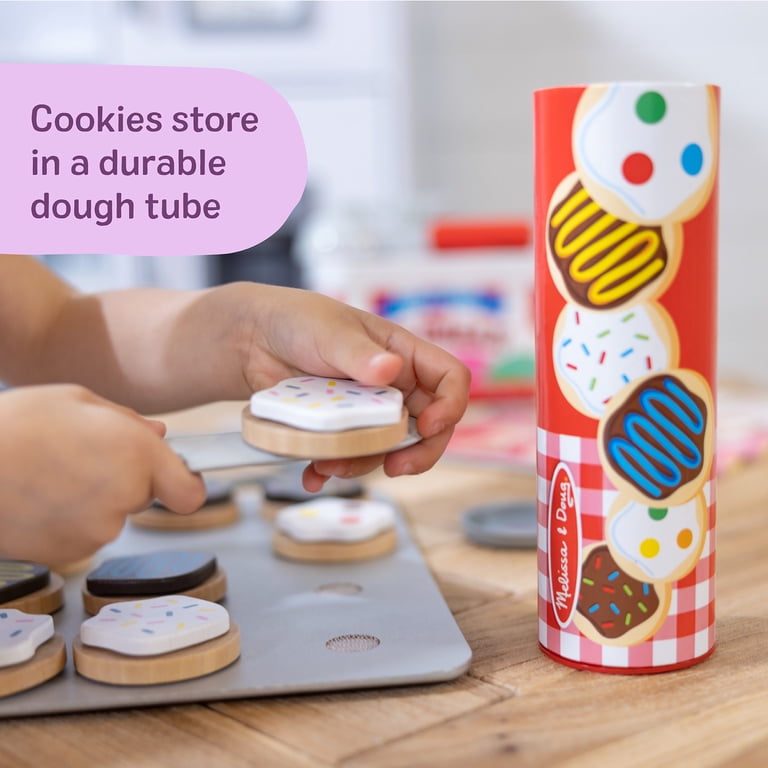 Free Shipping! Melissa & Doug Wooden Cookie Set with Sliceable