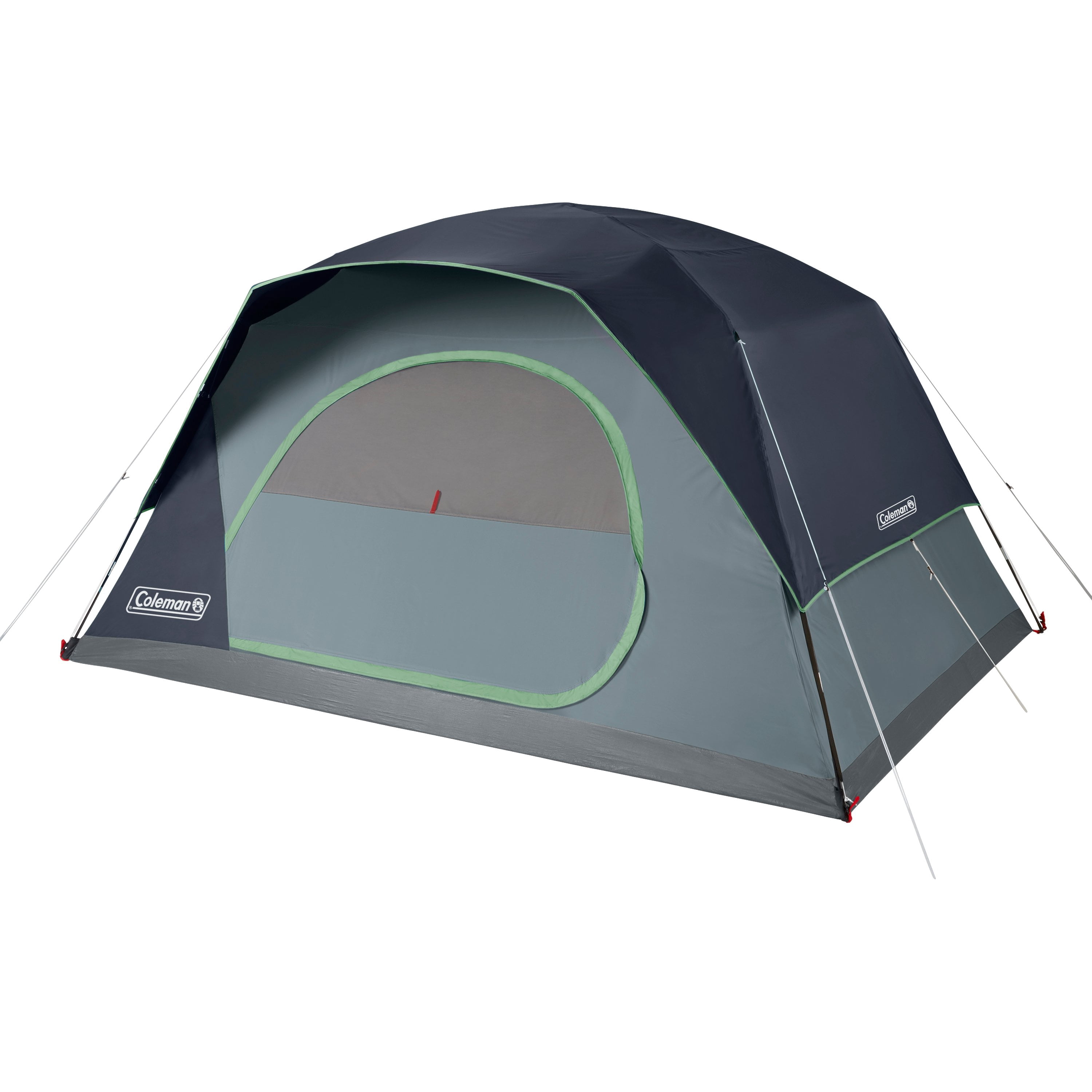 Tente de camping Coleman Skydome 8 personnes, nuits bleues
