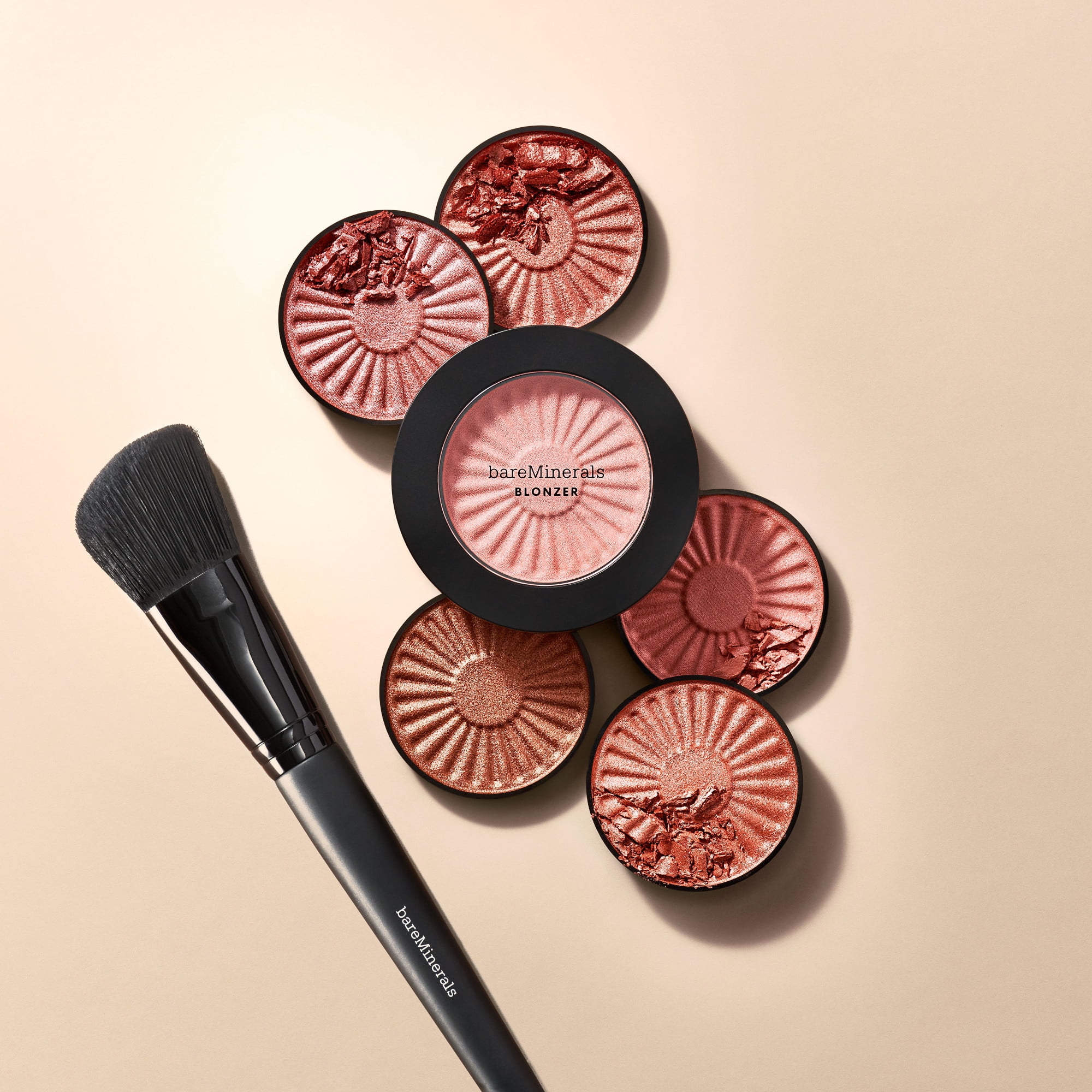 bareMinerals, Blush + Bronzer Hybrid, Kiss of Spice, Natural