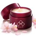 thumbnail image 1 of Crema facial hidratante japonesa para mujeres y hombres Fórmula hidratante Piel suave Extracto de flor de cerezo sakura Vitamina C AHA Kuramoto-no-Shizuku Sin parabenos Sin crueldad (1.76 oz), 1 of 5