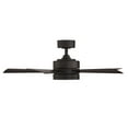 thumbnail image 4 of Wynd Indoor and Outdoor 5-Blade Smart Ceiling Fan 42in Matte Black with 3000K LED Light Kit and Remote Control, 4 of 4