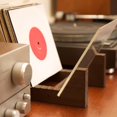 thumbnail image 4 of pitrice Vinyl Record Storage Holder Stand Rack Wooden CD Display Stand Stackable Modern CD Holder Record Storage Shelf for Displaying 7-12-inch Vinyl Records, 4 of 9