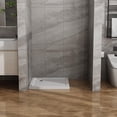thumbnail image 4 of Demi Bonn 32x32 in White Shower Base - Centered drain, no threshold, 5 - layer ABS & acrylic, durable, scratch - resistant, great for bathroom renovation., 4 of 8