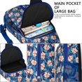 thumbnail image 4 of Exotic Flowers Sling Bag, Lightweight Crossbody Daypack with Summer Floral Print, Vibrant Anti-theft Backpack for Travelers and Office Workers, 4 of 6