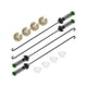 thumbnail image 4 of Kits de varillas de suspensión para lavadoras, ligeros, duraderos y prácticos. Repuestos para lavadoras. para W11130362, 4 of 9