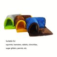 Cozy Small Pet Corner Channel 3Color Fleece Bed for Hamsters