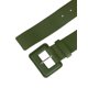 thumbnail image 2 of Cinturones Pura para Damas Talla Grande INSPIRE CHIC, Cinturón de Hebilla Rectangular Ajustable de Cintura Ancha para Vestido 35.04-41.34" Verde, 2 of 4