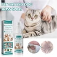 thumbnail image 2 of pet cat and dog moss spray cleaning care to remove mites and relieve pet skin moss spray, 2 of 5