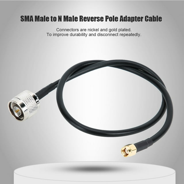Coax Cable, Precision Craftsmanship High Performance Nickel and Gold Plating Rp-sma Extension Cable for Hotspot
