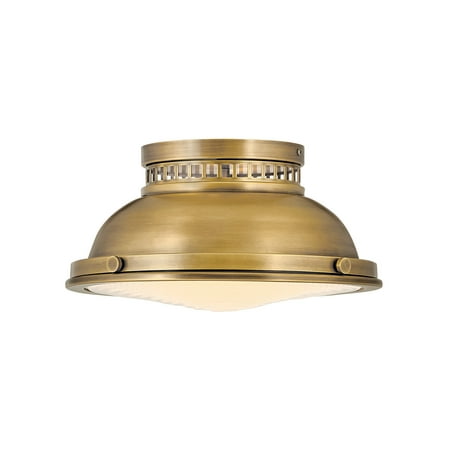 

Hinkley Lighting 4081 2 Light 13 Wide Flush Mount Ceiling Fixture - Brass
