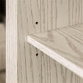 thumbnail image 4 of Pemberly Row 70" TV Stand Storage Console in White Oak, 4 of 4