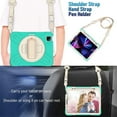 thumbnail image 3 of For iPad Air 11 inch Case 7th/6th (M3/M2) 2025/2024, 360 Hand Strap, Shoulder Strap, Kickstand, Rugged Drop Protection, Mint Green, 3 of 7