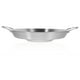 thumbnail image 3 of Utensilios de cocina de acero inoxidable Práctico Cocina Freír Pan Snack Tienda Flat Concave Frying-Pan, 3 of 5