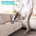 thumbnail image 6 of Mini Motorized Tool Brush Head for  V7 V8 V10 V11 V15 Cordless Vacuum Cleaner Head Anti-Tangle Pet Hair Attachment for Bed, Couch, Car, Carpet &Curtain, 6 of 7