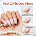 thumbnail image 5 of modelones Liquid Latex for Nails, 15 ml Peel Off Nail Polish Barrier with Stick, Fast Dry Cuticle Guard, Protector for Fingers, 5 of 9