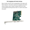 thumbnail image 2 of Reliable USB 3.1 Type C PCIe Card for Seamless Integration with Windows and Linux OS, 2 of 7