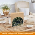 thumbnail image 6 of Yayeee Napkin Holder for Table Kitchen Paper Tissue Organization, Green Forest Scene, 6 of 8