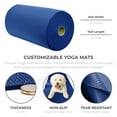 thumbnail image 3 of Ascend Thick Yoga Mat Roll (24"x 6mm x 50 ft) (Dark Blue), 3 of 8