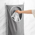 thumbnail image 4 of Cesto de Ropa sucia colgante impermeable Macarena bolsa de almacenamiento de baño montada en pared tela Oxford 77 cm, 4 of 8