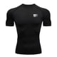 thumbnail image 1 of Ceisia Men's Tactical Flag Compression T-shirt Slim Fit Short Sleeve Round Neck High Elastic Fitness Running Tee Tops Black XL Gifts, 1 of 6