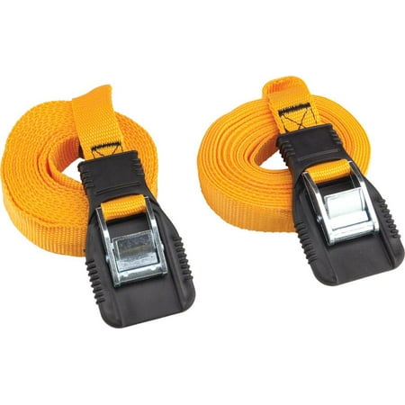Seattle Sports Company Heavy Duty Utility Strap, Pair, Yellow, 12-foot