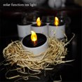 thumbnail image 4 of CAROOTU Waterproof Electric Candle Simulation Flameless Solar Powered LED Candle Light, 4 of 7