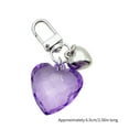 thumbnail image 3 of Fashion Heart Keychain Mobile Phone Charm Handmade Love Shaped Keyring Ornament Stylish Pendant for Bag and Backpacks, 3 of 9