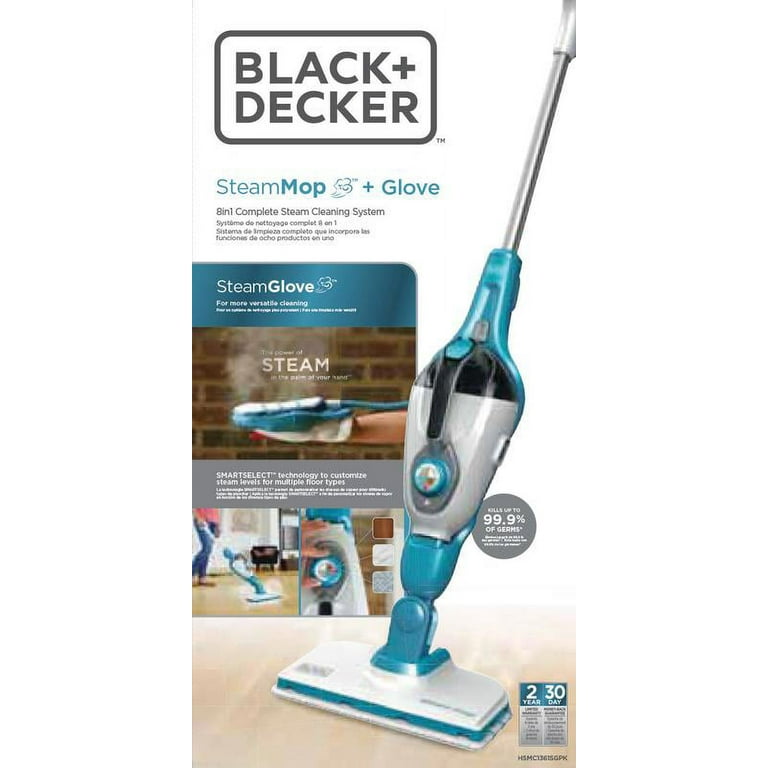 BLACK+DECKER 7in1 3-Speed Upholstery Garment Multipurpose Steam Cleaner in  the Steam Cleaners & Mops department at
