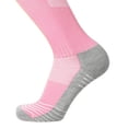 thumbnail image 5 of HAOTAGS Pro-Step Performance Over-Knee Soccer Sock • 3–17 Years • Dual-Zone Cushioning • Breathable Mesh • Gender-Inclusive Fit Pink Size 3-6Years, 5 of 5