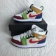 thumbnail image 3 of Ni - ke Ni - ke Air Jordan 1 Mid SE (GS) Shoes Youth Kids SZ 6.5Y Multicolor DR6957-100, 3 of 5