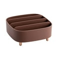 thumbnail image 2 of Fiudx Organizador de Maquillaje, Vitrina Compacta de Escritorio para El Cuidado de La Piel, 4 Compartimentos para Cosméticos, Divisores Extraíbles, Ideal para Encimeras de Baño y Tocador, Diseño Eleg, 2 of 6