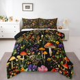 thumbnail image 2 of Erosebridal Colorful Floral Bedding Sets Queen with Comforter, Jungle Botanical Duvet Insert, Bohomian Style Decor, Reversible, 2 of 8