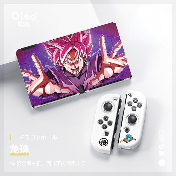 Pegatinas de Dragon Ball Vegeta para Nintendo Switch OLED, Protector de piel, cubierta de juego, pegatina de decoración de consola, regalo caliente