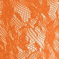 thumbnail image 4 of mgoYE Women Lace Patterned Fishnet Tights for Women Black Leggings Lace Tights(Orange,One Size), 4 of 4