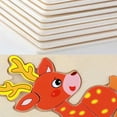 thumbnail image 3 of Children 3D Assemble Toy Kids Educational Intelligence Wooden Cartoon Design Assemble Toy Plane Animal Type 2, 3 of 7