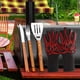 thumbnail image 4 of High Temperature 800 Degrees BBQ Flame Retardant Fireproof Barbecue Five Finger Gloves Heat Insulation Microwave Oven GlovesFeatures:High Heat Resistance: Crafted from materials, these gloves, 4 of 6