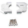 thumbnail image 2 of Motorcycle Handlebar Riser For Nx400 Nx 400 Nx500 Nx 500 Accessories Handle Bar Lift Mount Silver, 2 of 5